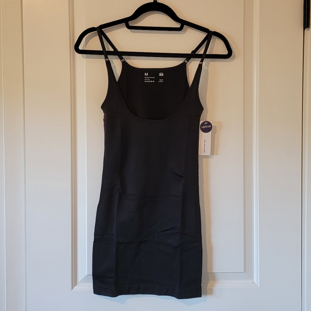 NWT Empetua Open Bust Shapewear Slip Dress M